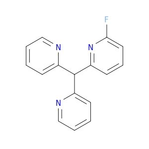 Pyridine, 2-(di-2-pyridinylmethyl)-6-fluoro-