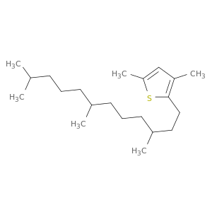 Thiophene, 3,5-dimethyl-2-(3,7,11-trimethyldodecyl)-