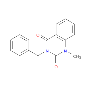 2,4(1H,3H)-Quinazolinedione, 1-methyl-3-(phenylmethyl)-
