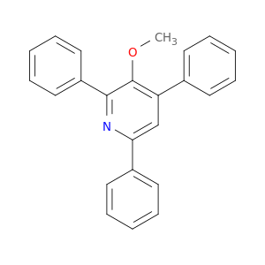 Pyridine, 3-methoxy-2,4,6-triphenyl-