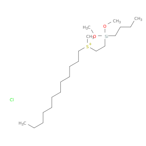 Sulfonium, [2-(butyldimethoxysilyl)ethyl]dodecylmethyl-, chloride