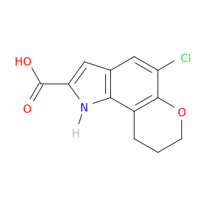 Pyrano[2,3-g]indole-2-carboxylicacid, 5-chloro-1,7,8,9-tetrahydro-