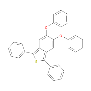 Benzo[c]thiophene, 5,6-diphenoxy-1,3-diphenyl-