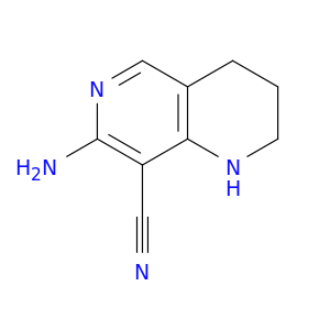 1,6-Naphthyridine-8-carbonitrile, 7-amino-1,2,3,4-tetrahydro-