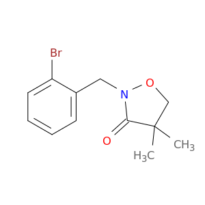 3-Isoxazolidinone, 2-[(2-bromophenyl)methyl]-4,4-dimethyl-
