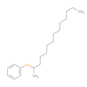 Benzene, [(1-methyltridecyl)seleno]-