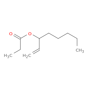 1-Octen-3-ol,propanoate, (R)- (9CI)