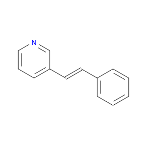3-(2-Phenylethenyl)pyridine, (E)-