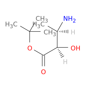 Butanoic acid,3-amino-2-hydroxy-, 1,1-dimethylethyl ester, (2R,3R)-