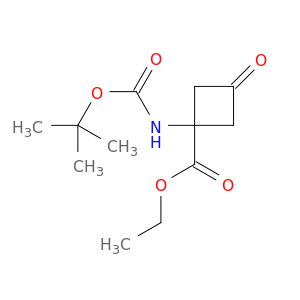1-[(叔丁氧羰基)氨基]-3-氧代环丁烷羧酸乙酯