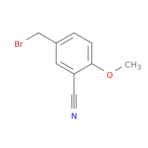 Benzonitrile, 5-(bromomethyl)-2-methoxy-