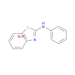 2-BENZOTHIAZOLAMINE, N-PHENYL-, HYDROBROMIDE (1:1)