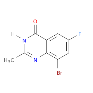 8-溴-6-氟-2-甲基喹唑啉-4(3H)-酮