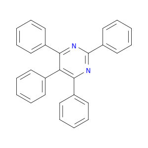 Pyrimidine, tetraphenyl-