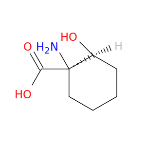 Cyclohexanecarboxylicacid, 1-amino-2-hydroxy-, (1R,2S)-
