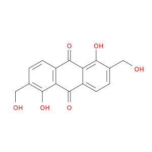 9,10-Anthracenedione, 1,5-dihydroxy-2,6-bis(hydroxymethyl)-
