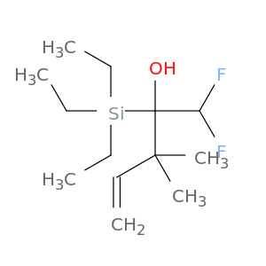 4-Penten-2-ol, 1,1-difluoro-3,3-dimethyl-2-(triethylsilyl)-
