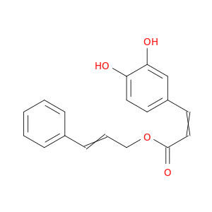 2-Propenoic acid, 3-(3,4-dihydroxyphenyl)-, 3-phenyl-2-propenyl ester