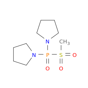 Pyrrolidine,1,1'-[(methylsulfonyl)phosphinylidene]bis- (9CI)