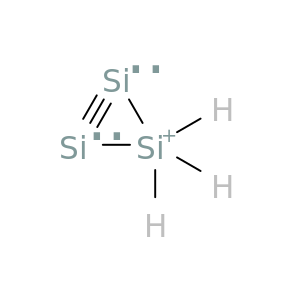 Cyclotrisil-ynium