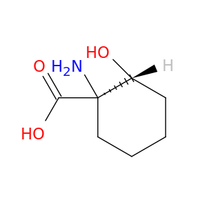 Cyclohexanecarboxylicacid, 1-amino-2-hydroxy-, (1R,2R)-