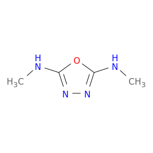 1,3,4-Oxadiazole-2,5-diamine, N,N'-dimethyl-