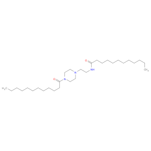 Dodecanamide, N-[2-[4-(1-oxododecyl)-1-piperazinyl]ethyl]-
