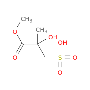 Propanoic acid, 2-hydroxy-2-methyl-3-sulfo-, 1-methyl ester
