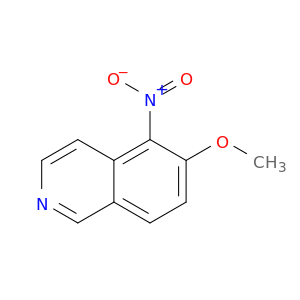Isoquinoline,6-methoxy-5-nitro-