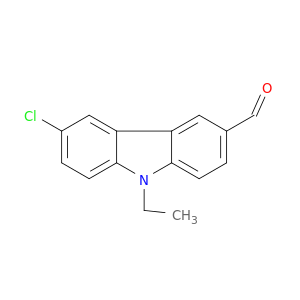 9H-Carbazole-3-carboxaldehyde, 6-chloro-9-ethyl-
