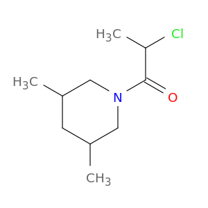 Piperidine, 1-(2-chloro-1-oxopropyl)-3,5-dimethyl-