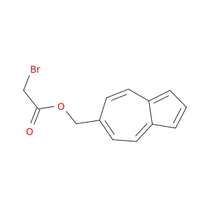 Acetic acid, bromo-, 6-azulenylmethyl ester