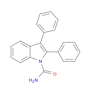 1H-Indole-1-carboxamide, 2,3-diphenyl-