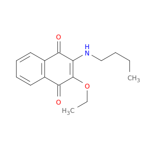 1,4-Naphthalenedione,2-(butylamino)-3-ethoxy-
