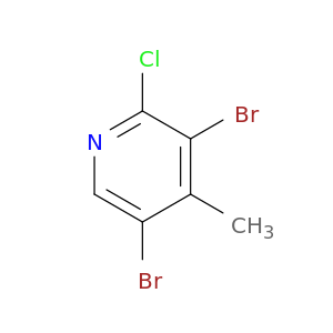 2-氯-3,5-二溴-4-甲基吡啶