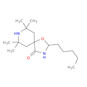1-Oxa-3,8-diazaspiro[4.5]decan-4-one, 7,7,9,9-tetramethyl-2-pentyl-