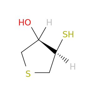 Thiophene-3-ol, tetrahydro-4-mercapto-, cis-