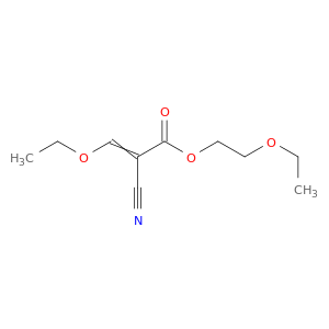 2-Propenoic acid, 2-cyano-3-ethoxy-, 2-ethoxyethyl ester