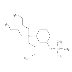Silane, trimethyl[[3-(tributylstannyl)-1-cyclohexen-1-yl]oxy]-
