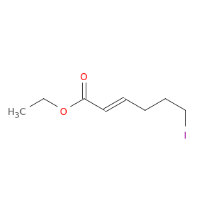 2-Hexenoic acid, 6-iodo-, ethyl ester, (E)-