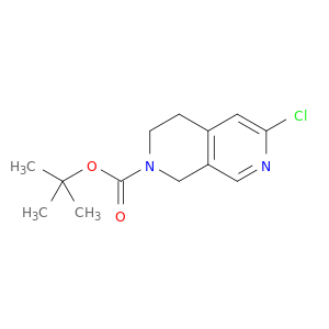6-氯-3,4-二氢-2,7-萘啶-2(1H)-羧酸叔丁酯