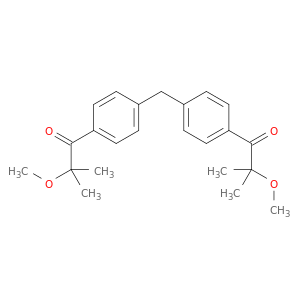 1-Propanone, 1,1'-(methylenedi-4,1-phenylene)bis[2-methoxy-2-methyl-