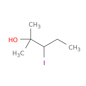 2-Pentanol, 3-iodo-2-methyl-