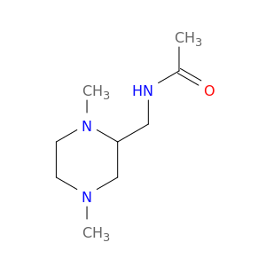 Acetamide,N-[(1,4-dimethyl-2-piperazinyl)methyl]-