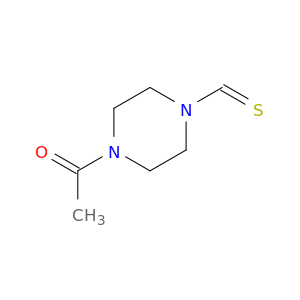 1-Piperazinecarbothioaldehyde,4-acetyl- (9CI)