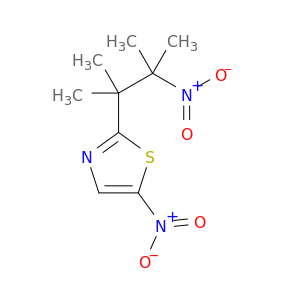 Thiazole, 5-nitro-2-(1,1,2-trimethyl-2-nitropropyl)-