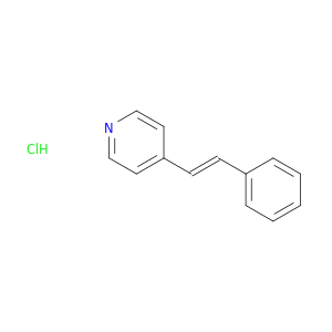 Pyridine, 4-[(1E)-2-phenylethenyl]-, hydrochloride