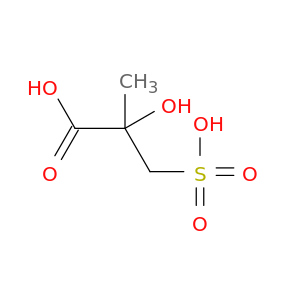 Propanoic acid, 2-hydroxy-2-methyl-3-sulfo-