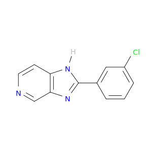 2-(3-氯苯基)-3H-咪唑[4,5-C]吡啶