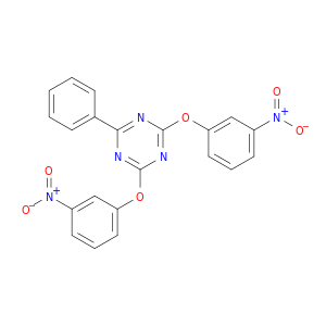 1,3,5-Triazine, 2,4-bis(3-nitrophenoxy)-6-phenyl-